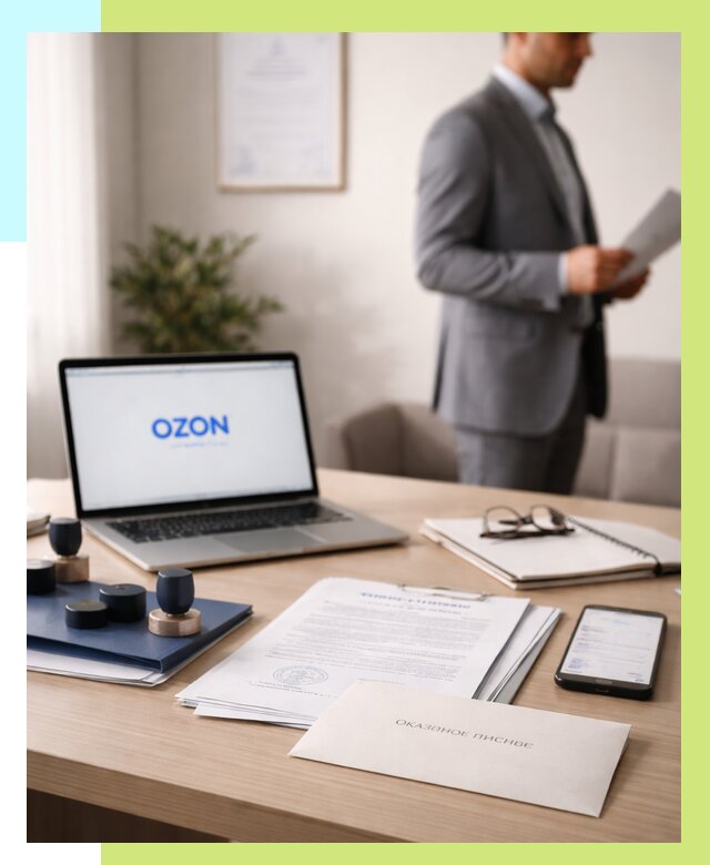 Отказное письмо для Ozon в Шебекине от 3563 р. | Сертэкс